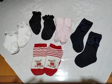 5 paia calzini bimba carinissimi – vari modelli
