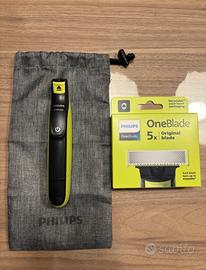 Philips one blade rasoio elettrico + 5 lame