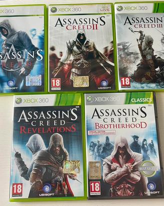 Collezione Assassin’s Creed Xbox 360
