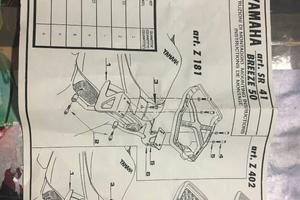 Staffe Givi Sr41 Yamaha Breeze 50