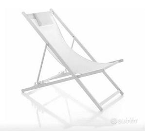 Sdraio Poltrona Pieghevole - Struttura in Metallo