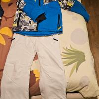 Tuta neve giacca e pantalone da SCI Bambino Brugi 