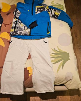Tuta neve giacca e pantalone da SCI Bambino Brugi 