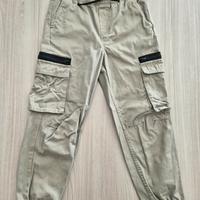 Pantaloni Cargo Beige 11 Anni