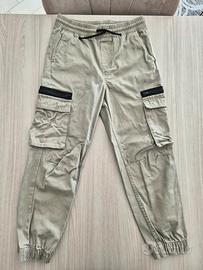 Pantaloni Cargo Beige 11 Anni