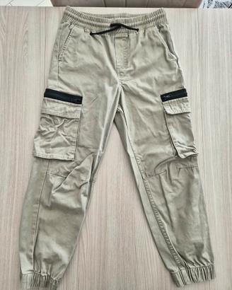 Pantaloni Cargo Beige 11 Anni