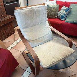 Poltrona POANG IKEA - Struttura legno