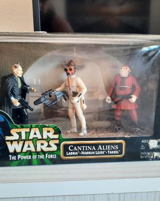 Star Wars - cantina aliena 3 personaggi