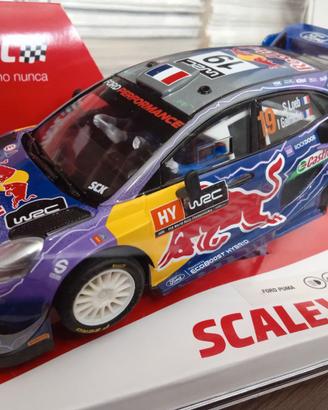 Slotcar scx Ford Puma WRC 4WD Loeb Nuova