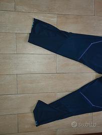pantalone tuta ginnica   blu adidas tg.xl