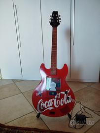 chitarra radio CD coca cola