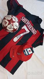 Maglia Milan autografata da Shevchenko