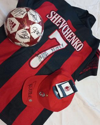 Maglia Milan autografata da Shevchenko