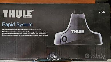 Kit 4 piedi Thule Rapid System 754 più barre.