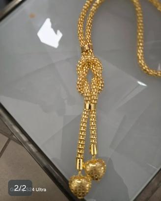 collane bigiotteria color oro