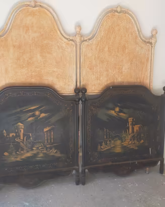 Testiera e pediera letto 