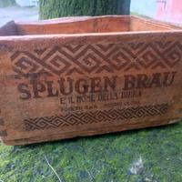 Cassa birra in legno