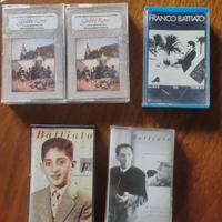 lotto musicassette di Franco Battiato 