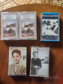 lotto musicassette di Franco Battiato 