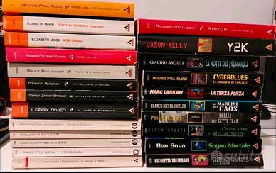 LOTTO 23 LIBRI ROMANZI FANTASCIENZA URANIA, OSCAR 