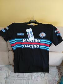 T-Shirt Sparco Martini M Racing nera 