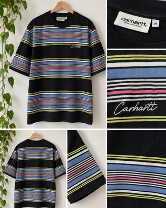 Carhartt T-shirt a righe – Taglia M cropped