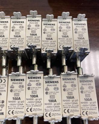Fusibili Siemens 100A
