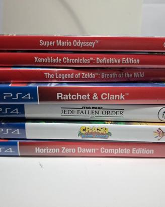 misto giochi ps4 e switch SOLO BASILICATA