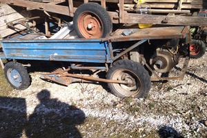 Motofalciatrice bcs con carrello