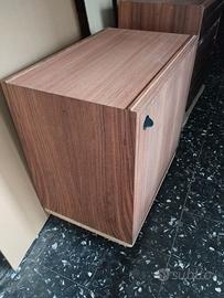 Contenitori marca Tecno serie SE anni 60.