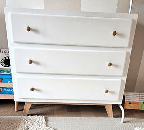 cassettiera comò bambino