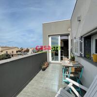 Mansarda con terrazzino e garage Viale delle Ameri