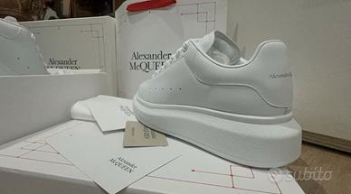 Alexander McQueen oversized 40 eu bianche+ box set