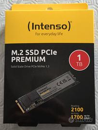 Intenso M.2 SSD PCIe Premium 1TB NVMe 1.3