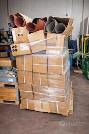 Lotto nastri abrasivi 1350x2620 nuovi varie grane