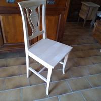 Sedia legno massello