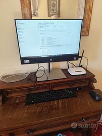 PC HP All-in-One + Stampante Brother
