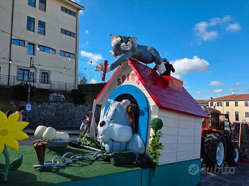 carro carnevale tom e jerry