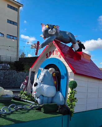 carro carnevale tom e jerry