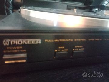 giradischi Pioneer plx420 da sistemare 