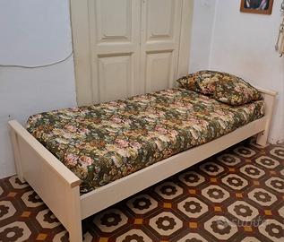 Letto Singolo con Materasso Memory