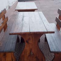 Tavoli con panche x pub