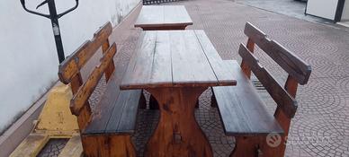 Tavoli con panche x pub