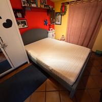 Struttura letto una piazza e mezza + materasso