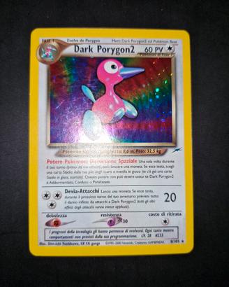 Pokemon Dark Porygon2 Holo Neo Destiny ita