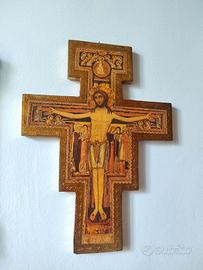 Crocifisso di San Damiano in legno