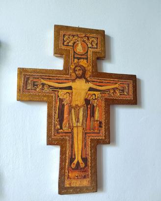 Crocifisso di San Damiano in legno