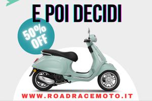 Vespa 125 Primavera nuova con formula -50%