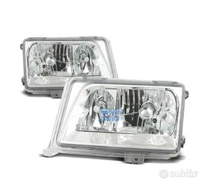 FARI PER MERCEDES CLASSE E W124 93-95 FONDO CROMAT