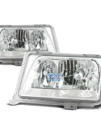 FARI PER MERCEDES CLASSE E W124 93-95 FONDO CROMAT